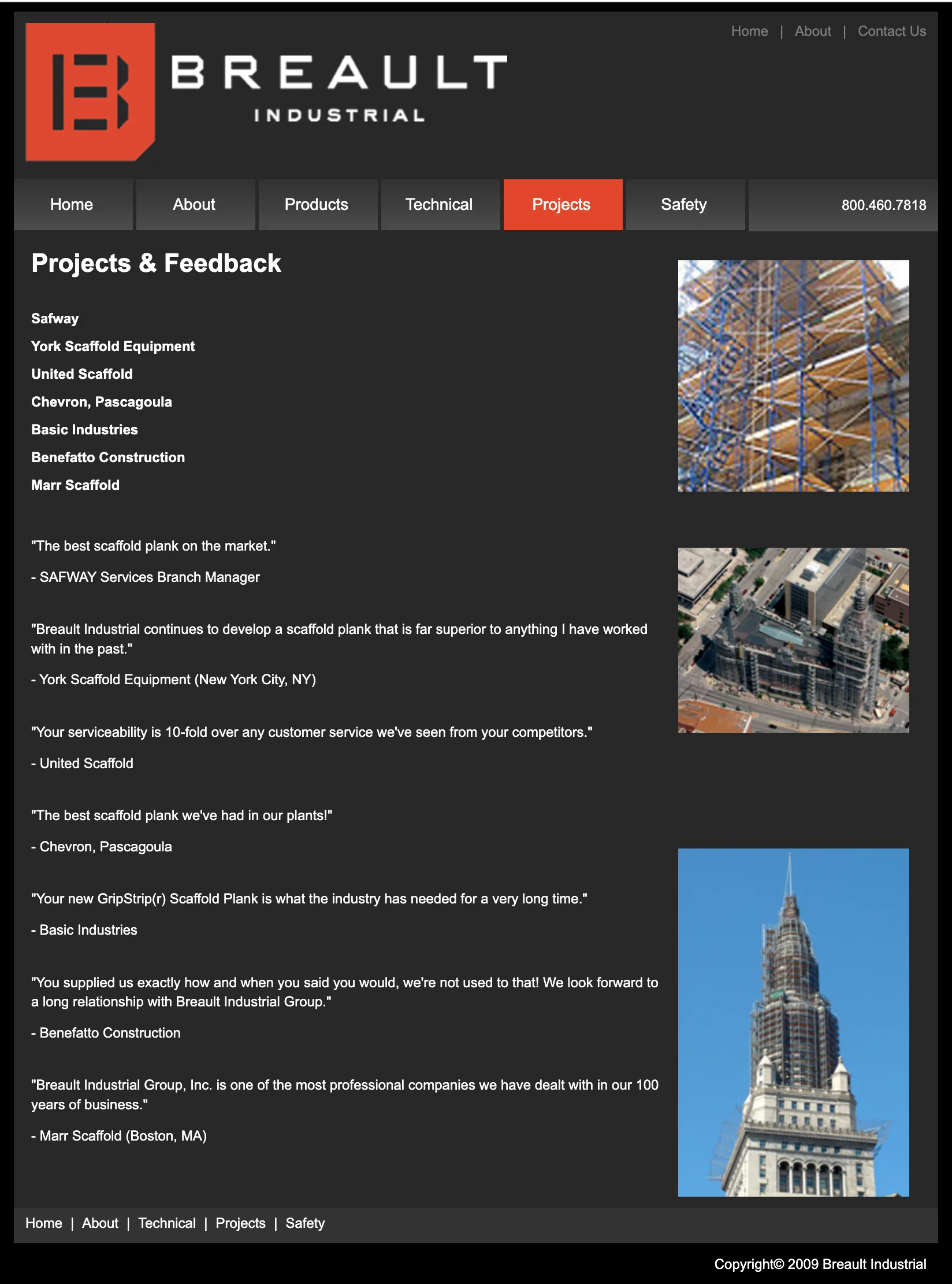 Breault Industrial Group Project Gallery — before